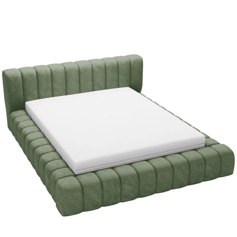 Łóżko Tapicerowane FLAMME 160x200 Whisper 11