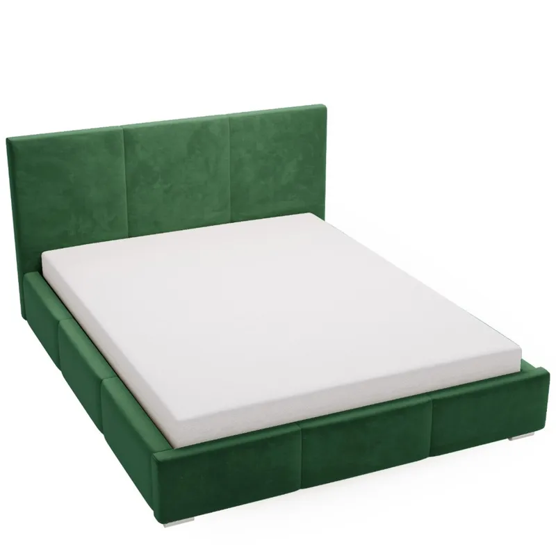 Łóżko Tapicerowane LUCK 140x200 Magic Velvet 2225