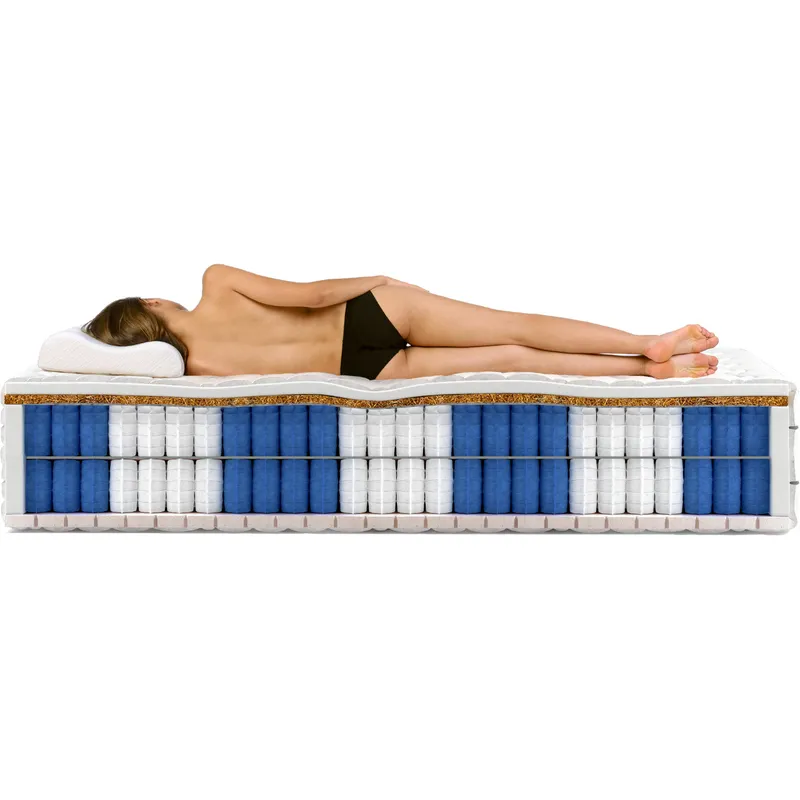 Materac 120x200 SHOCK Pocket Kokos