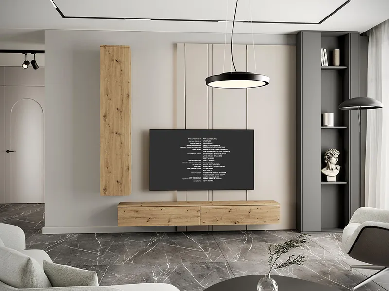 Meblościanka FIGO 5 Dąb Artisan