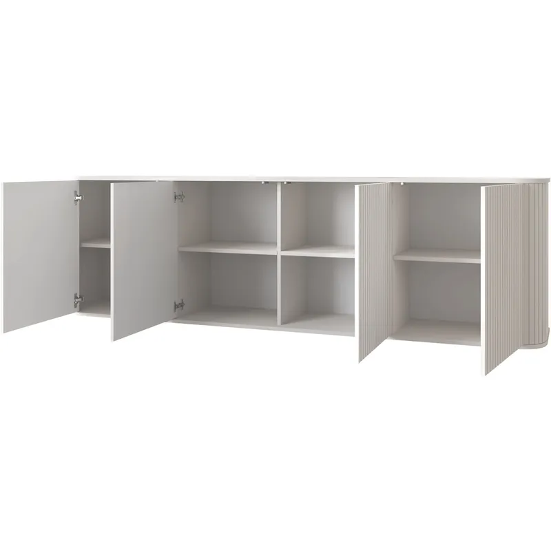Komoda 4D ZYLIO - Biały