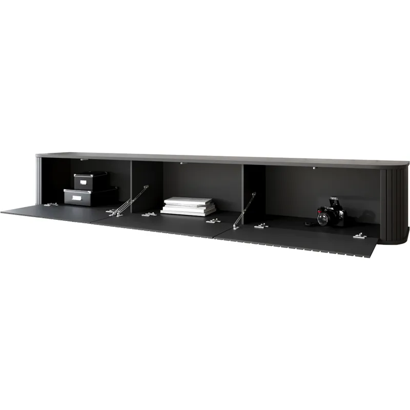 Komoda RTV ZYLIO 165 - Czarny
