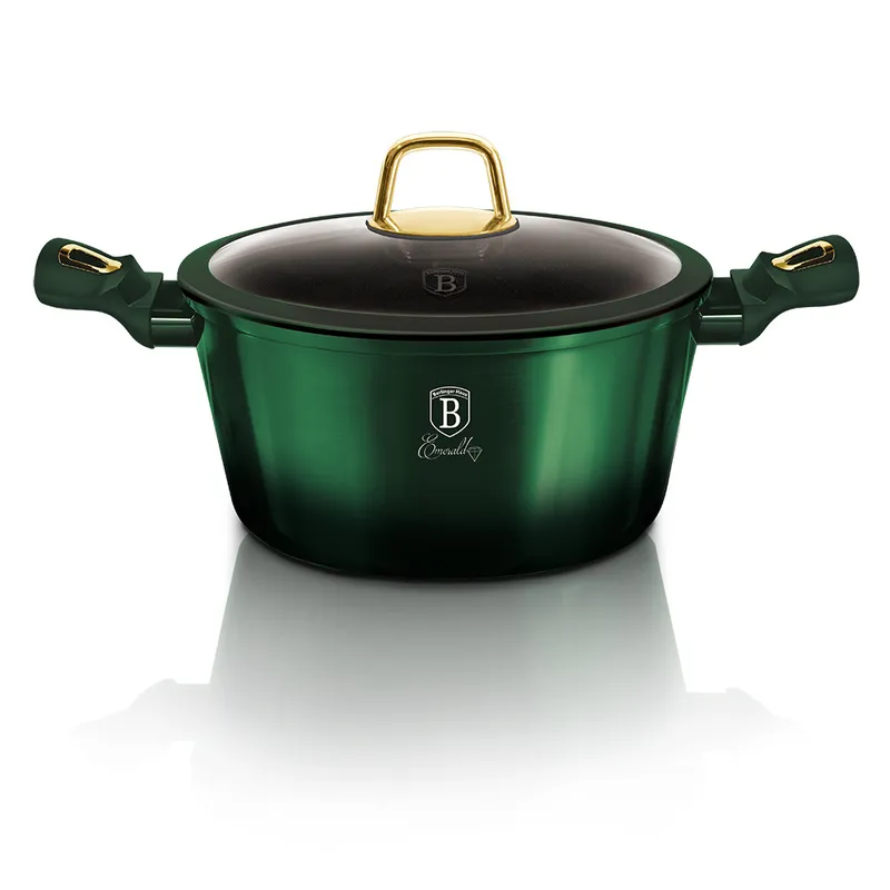 Garnek 2,4l Z Pokrywką 20cm BERLINGER HAUS BH-6057 Emerald