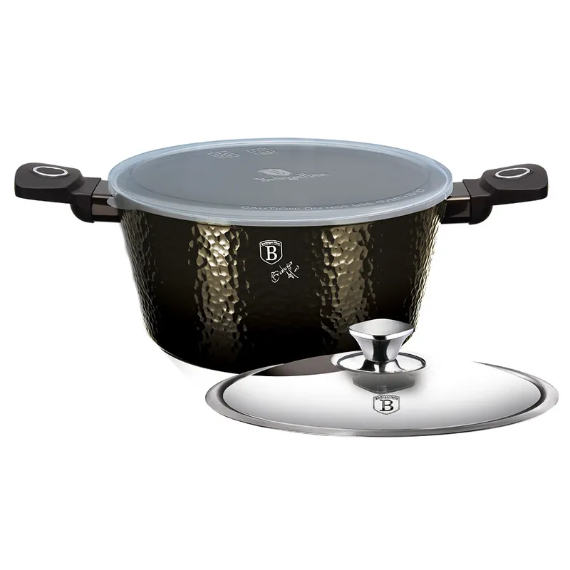 Garnek 6l Z Pokrywkami 28cm BERLINGER HAUS BH-6573 Primal Gloss