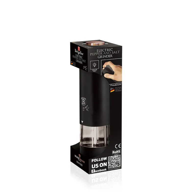 Młynek Elektryczny 1szt BerlingerHaus BH-9287 Black Rose