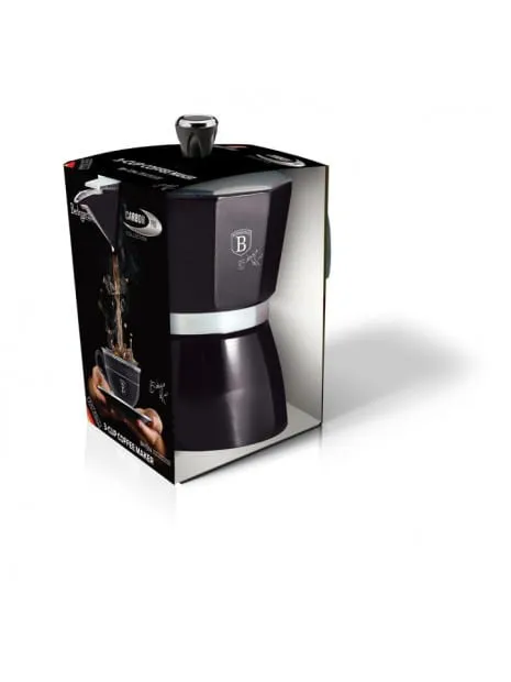 Kawiarka 150 ml BH-8551 Metallic Line Carbon Pro Collection - Czarna