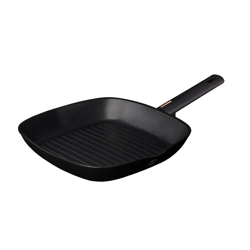 Patelnia 28cm Grillowa Tytanowa BerlingerHaus BH-7092 Monaco / Black Rose Collection