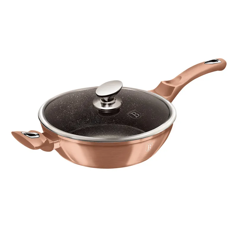 Patelnia BerlingerHaus Rose Gold 28 cm BH-1518N