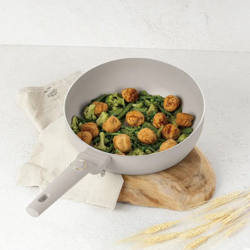 Patelnia Wok Flip 26 cm BerlingerHaus BH-8059 | Sahara Collection