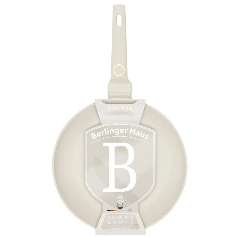 Patelnia Z Powłoką Tytanową 28cm BerlingerHaus Sahara BH-8054