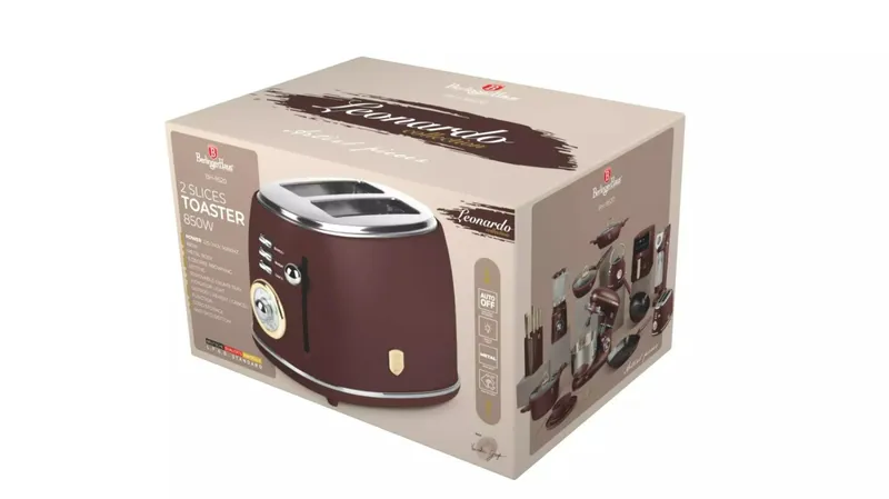 Toster Opiekacz 850W BerlingerHaus Leonardo BH-9520