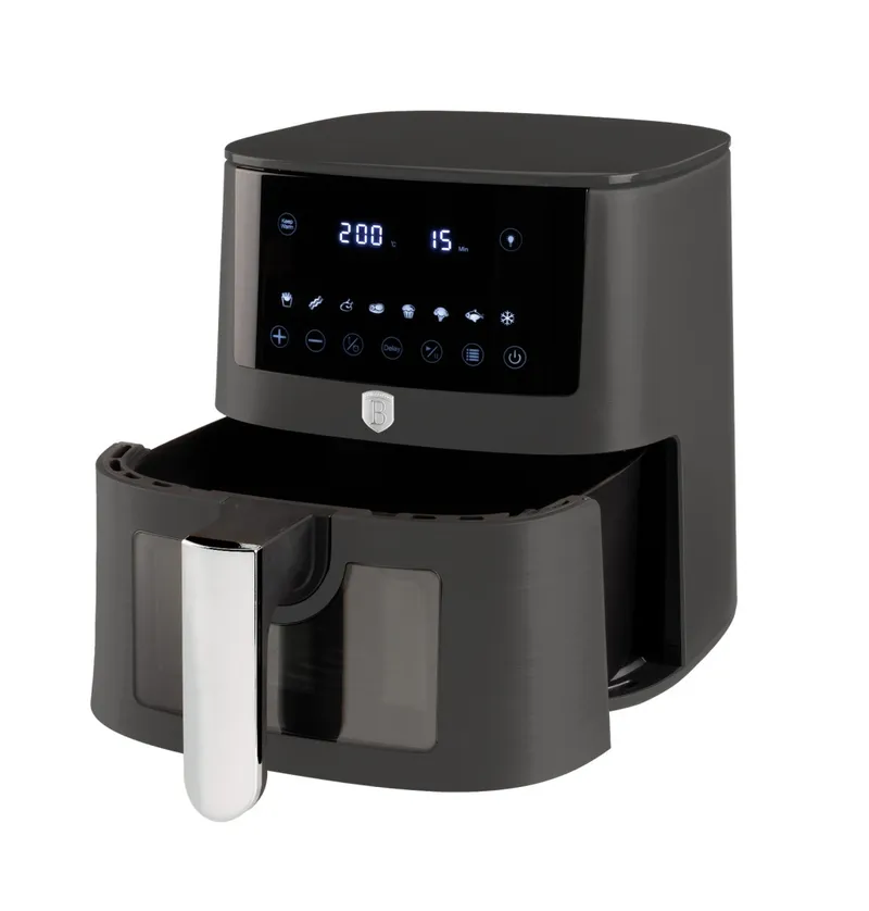 Air Fryer Frytkownica Beztłuszczowa 8l BerlingerHaus BH-9609 Antracit Collection