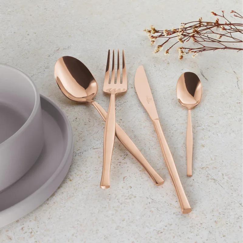 Sztućce 24szt BerlingerHaus Rose Gold BH-3065