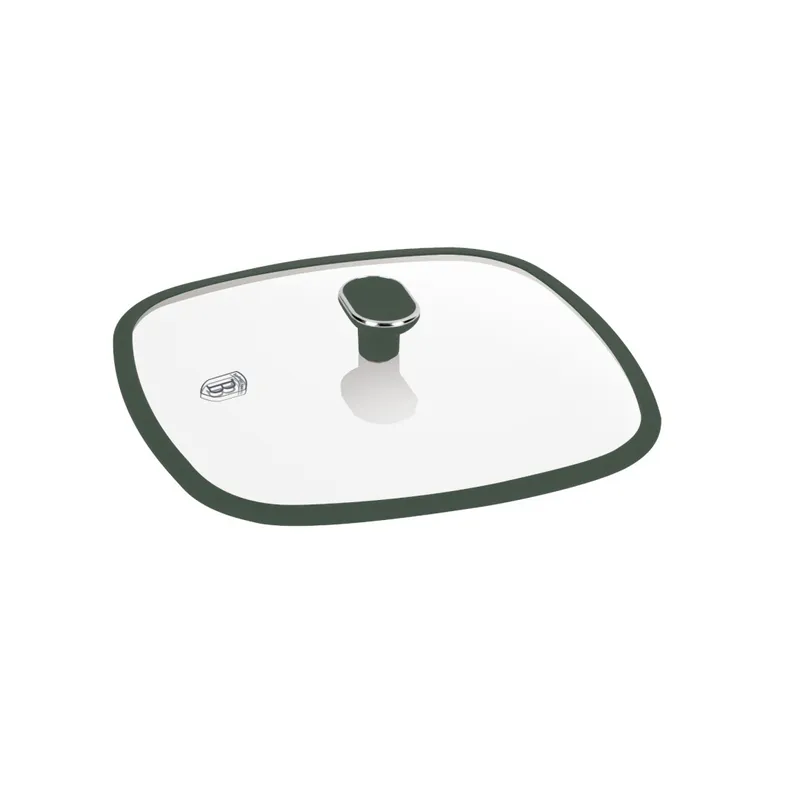 Patelnia Grillowa Z Pokrywką 28cm BerlingerHaus BH-8162 Matte Green