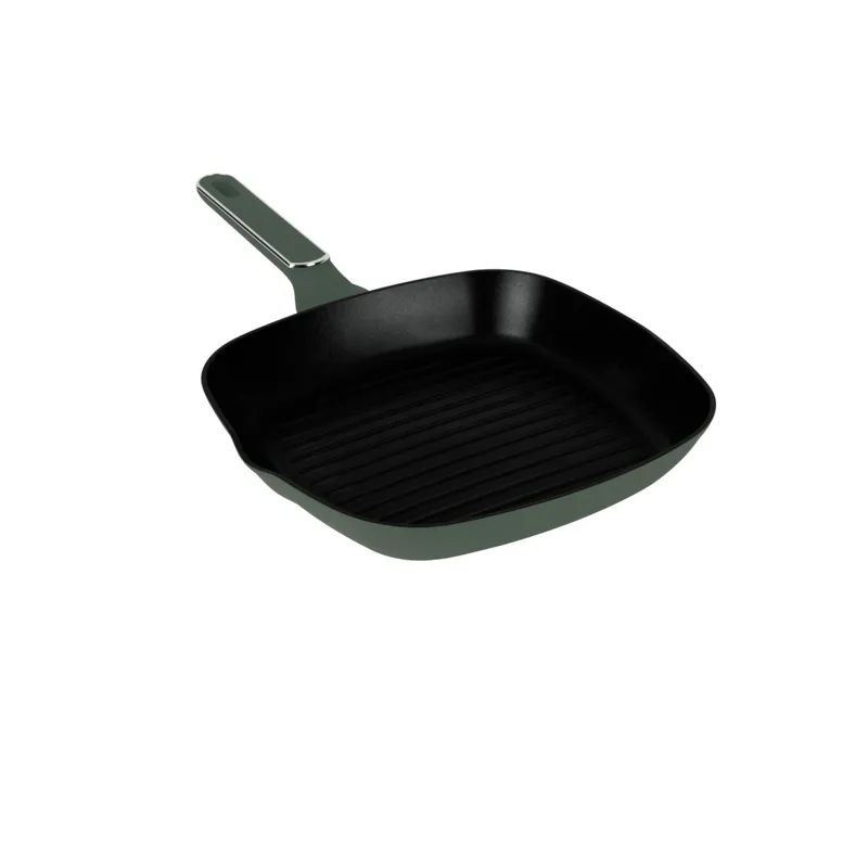 Patelnia Grilowa 28cm Matte Green Collection BerlingerHaus BH-8161