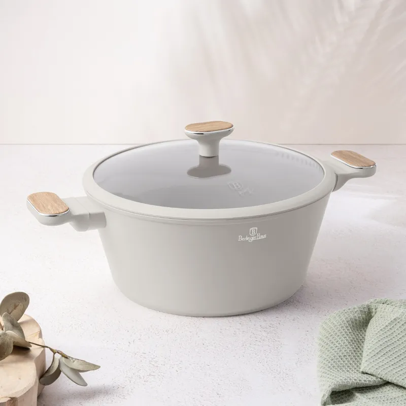 Garnek Z Pokrywką 28cm BerlingerHaus BH-8321 Sahara Nordic