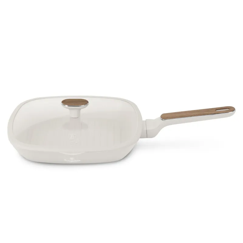 Patelnia Grillowa 28 cm Z Pokrywką BerlingerHaus Sahara Nordic BH-8317