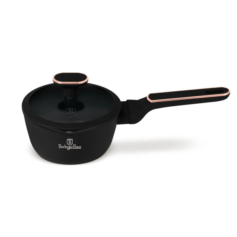 Rondel Z Pokrywką 16cm BerlingerHaus BH- 8350 | Black Rose Collection