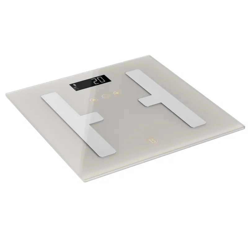 Cyfrowa Waga Łazienkowa Z Analizą Składu Ciała BerlingerHaus BH-9755 Sahara Collection