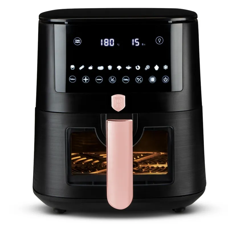 Frytkownica Beztłuszczowa AirFryer 8l BerlingerHaus BH-9604 Black Rose Collection
