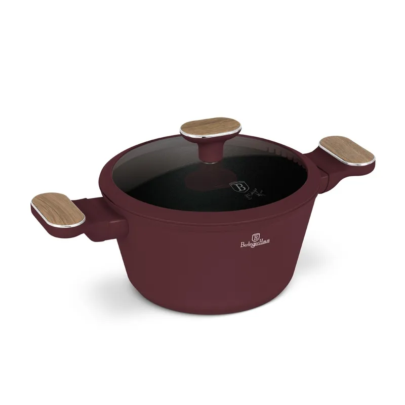 Garnek Z Pokrywką 20cm BerlingerHaus Leonardo Nordic BH-8300