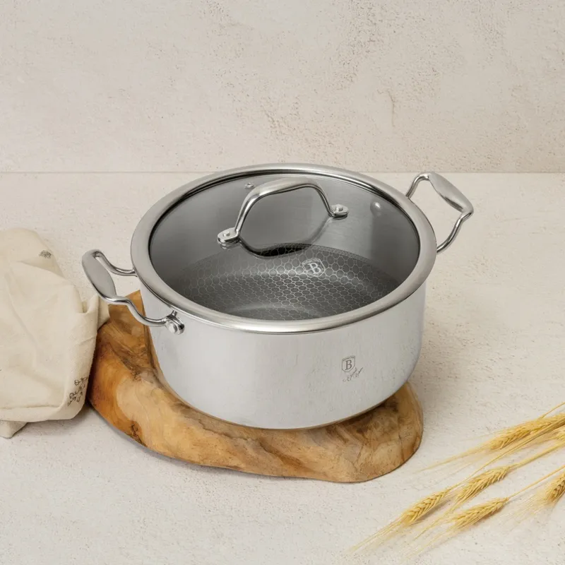 Garnek Z Pokrywką 24 cm BerlingerHaus Eternal Collection BH-8509
