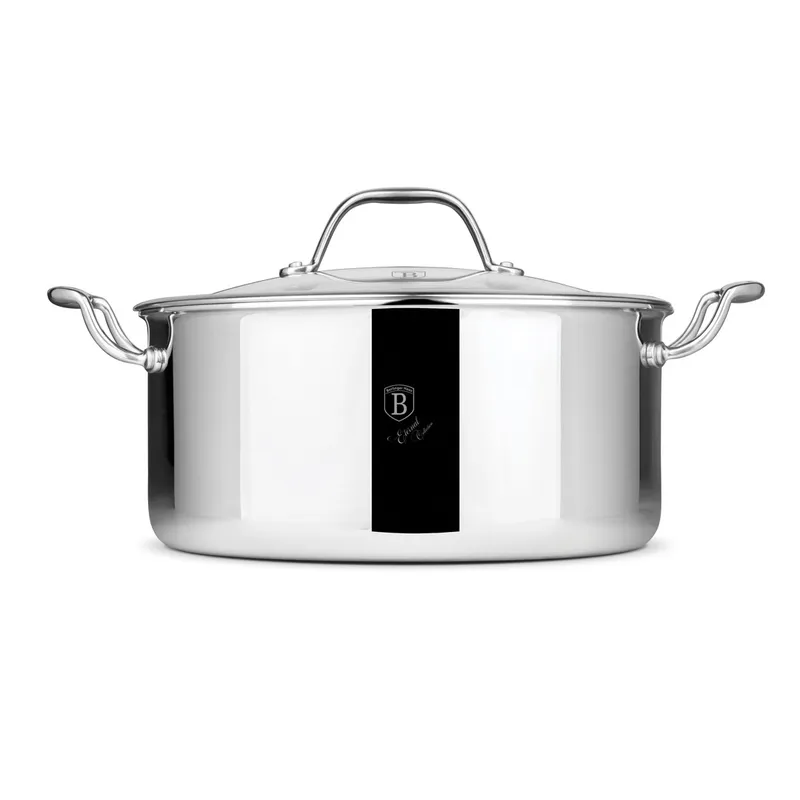 Garnek Z Pokrywką 24 cm BerlingerHaus Eternal Collection BH-8509