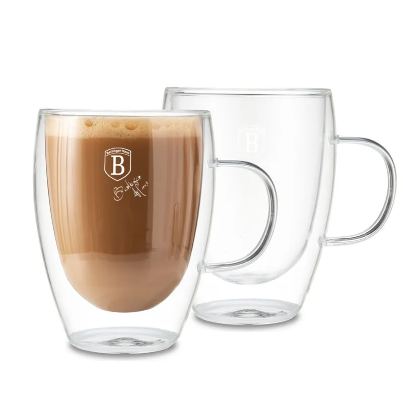 Kubki Z Podwójnym Szkłem 2szt. 300ml BerlingerHaus BH-8768