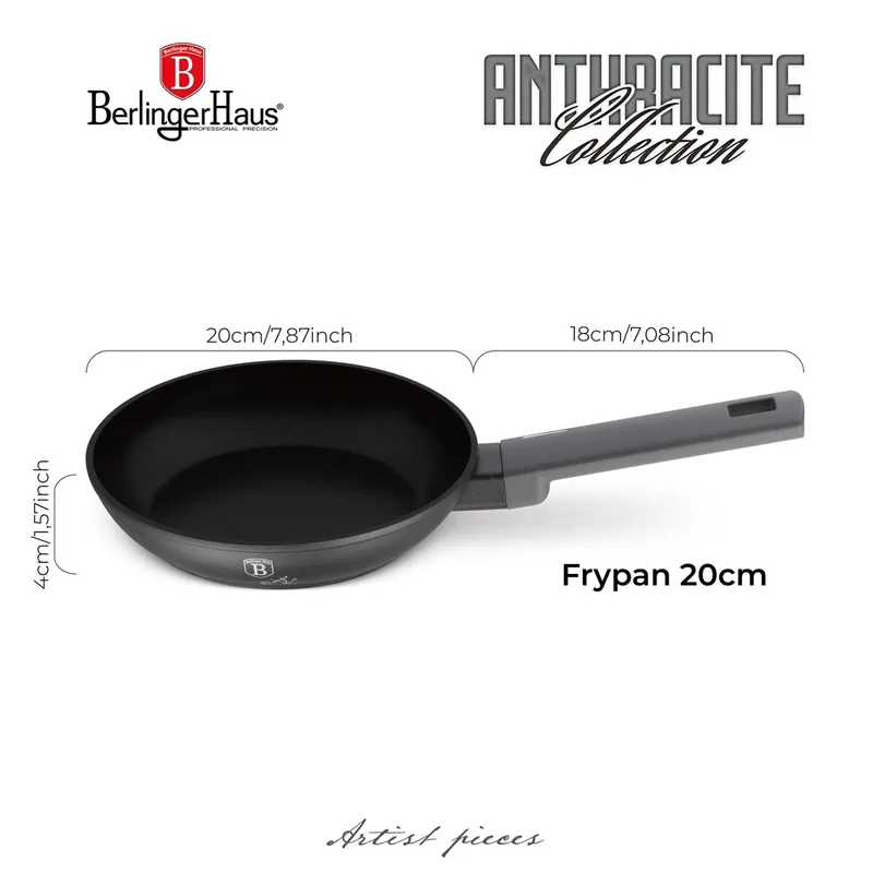 Patelnia 20cm BerlingerHaus Antracit Collection BH-8112