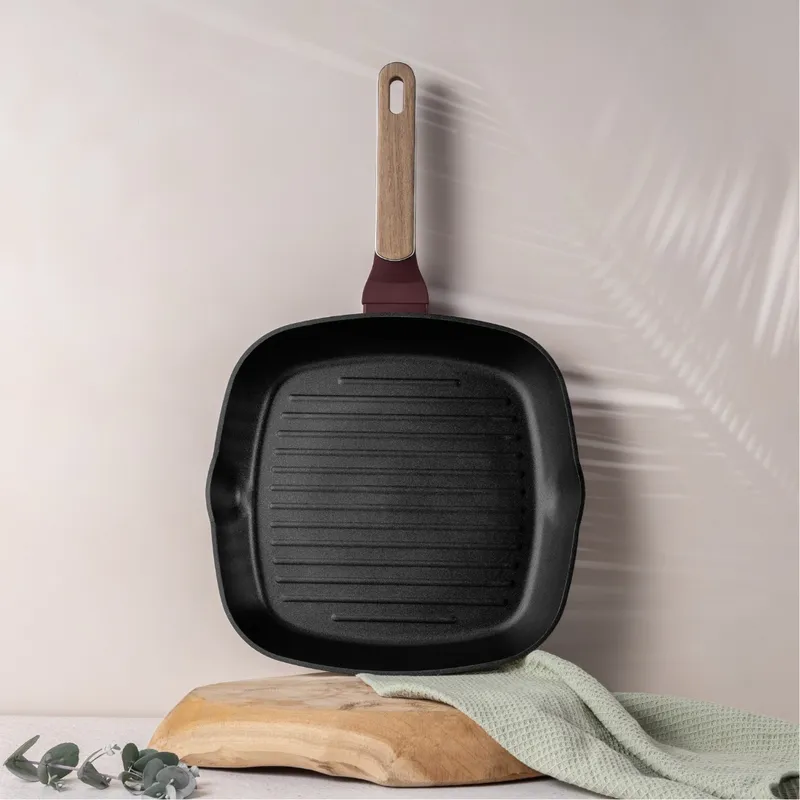 Patelnia Grillowa BerlingerHaus Leonardo Nordic Collection 28 cm BH-8297