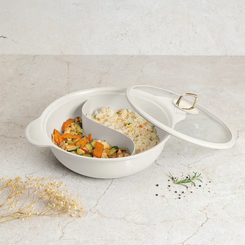 Płytki Garnek Typu Hot Pot 30cm BerlingerHaus BH- 8628 Sahara Collection