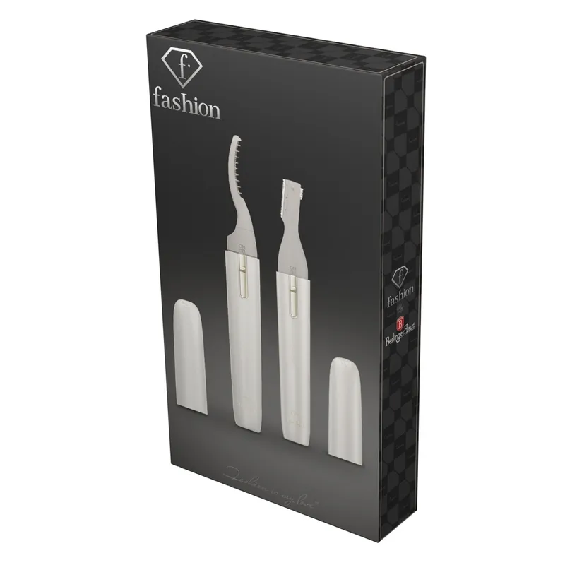 Podgrzewana Zalotka Do Rzęs + Golarka Elektryczna 2w1 FashionTV FTV-0135 Matte Cream-Gold