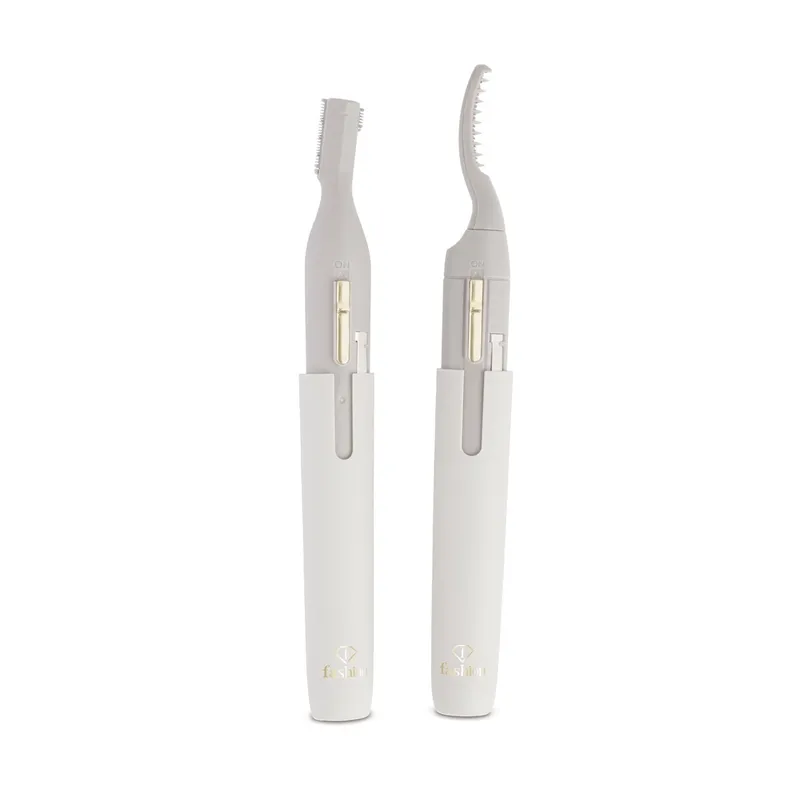 Podgrzewana Zalotka Do Rzęs + Golarka Elektryczna 2w1 FashionTV FTV-0135 Matte Cream-Gold