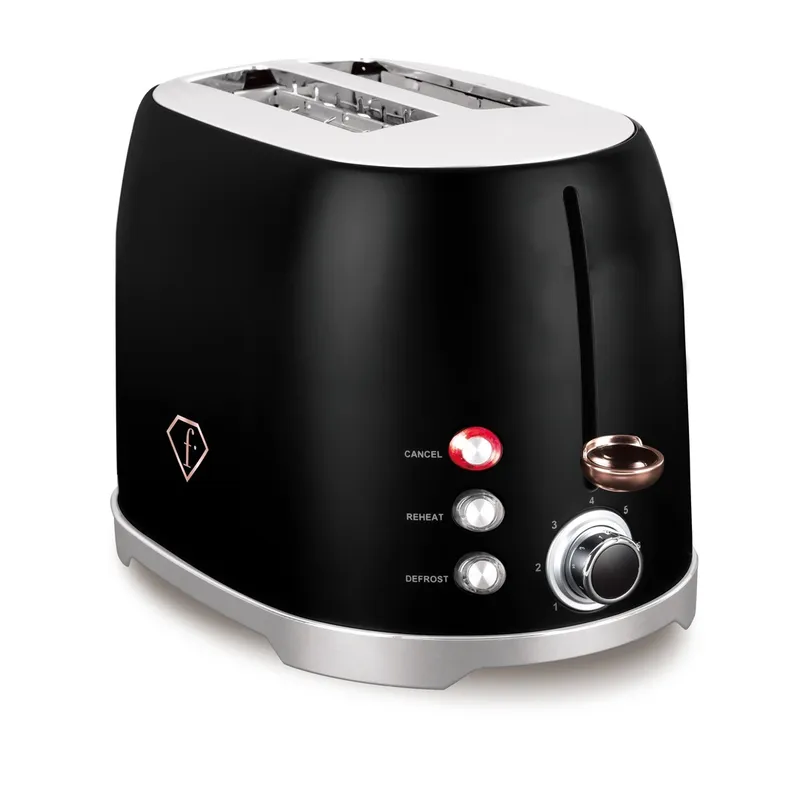 Toster Matte Black Fashion TV By BerlingerHaus FTV-0111
