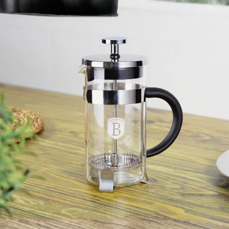 Zaparzacz Do Kawy I Herbaty 350 ml BerlingerHaus BH-1786 Black Silver Collection