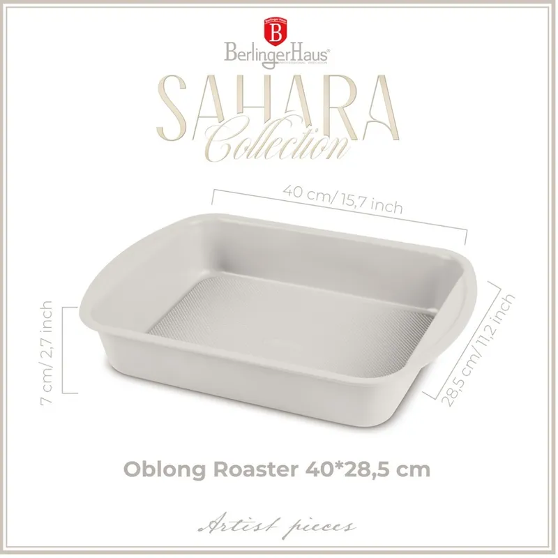 Brytfanna - Forma Do Pieczenia 40cm BERLINGER HAUS Sahara BH-7908
