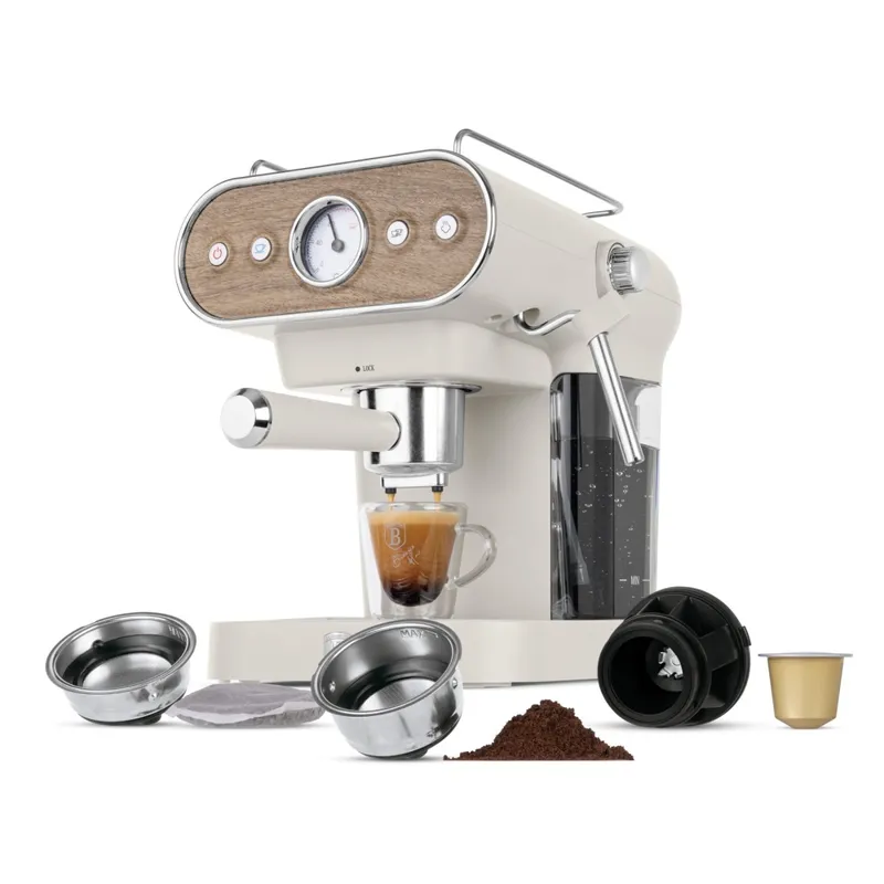 Ekspres Kolbowy 3 w 1 Sahara Collection BerlingerHaus BH-9854