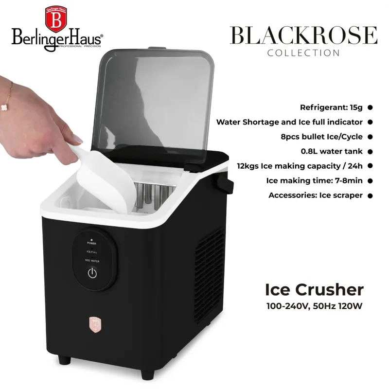 Kostkarka Do Lodu BerlingerHaus BH-9942 Black Rose Collection