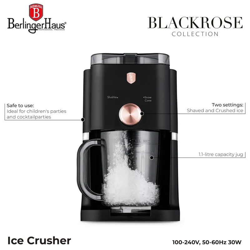 Kruszarka Do Lodu BerlingerHaus BH-9929 Black Rose