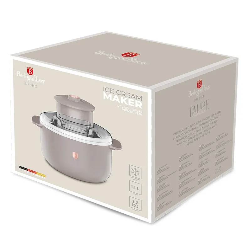 Maszyna Do Lodów BerlingerHaus BH-9953 Taupe Collection
