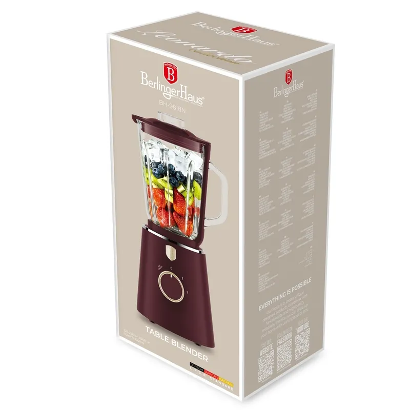 Blender Kielichowy 1000W BerlingerHaus BH-9818 Leonardo Collection