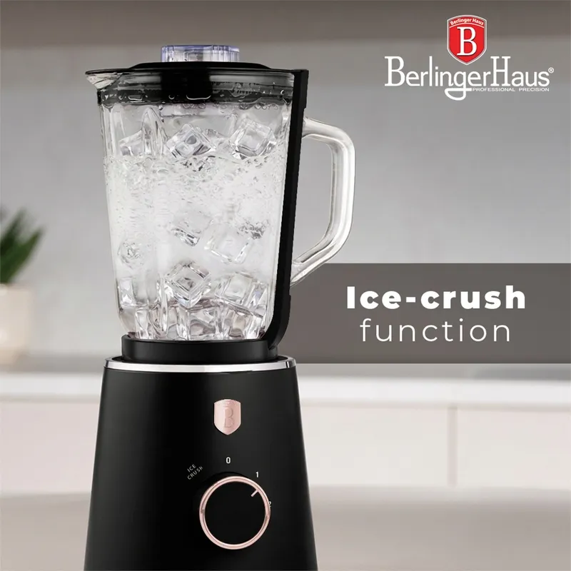 Blender Kielichowy 1000W BerlingerHaus BH-9821 Black Rose Collection