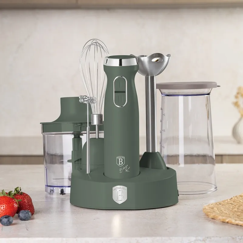 Blender Ręczny 6w1 BerlingerHaus LP-BH-264 Matte Green