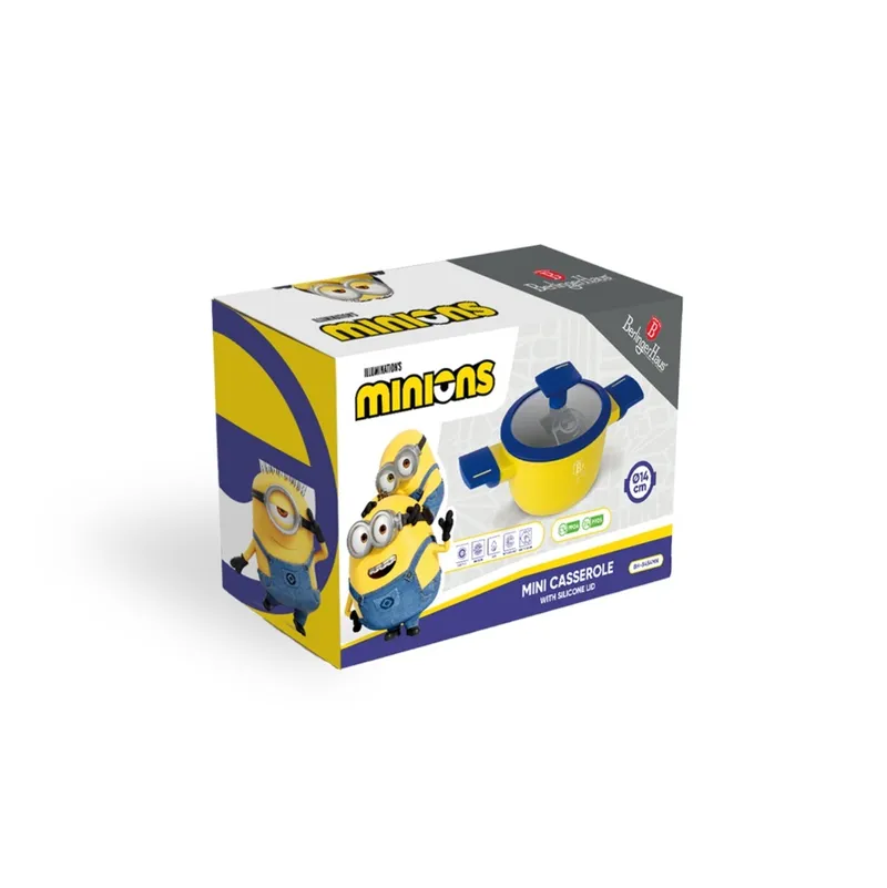 Rondel Mini Z Pokrywką 14 cm Minionki Collection BerlingerHaus BH-8454MN