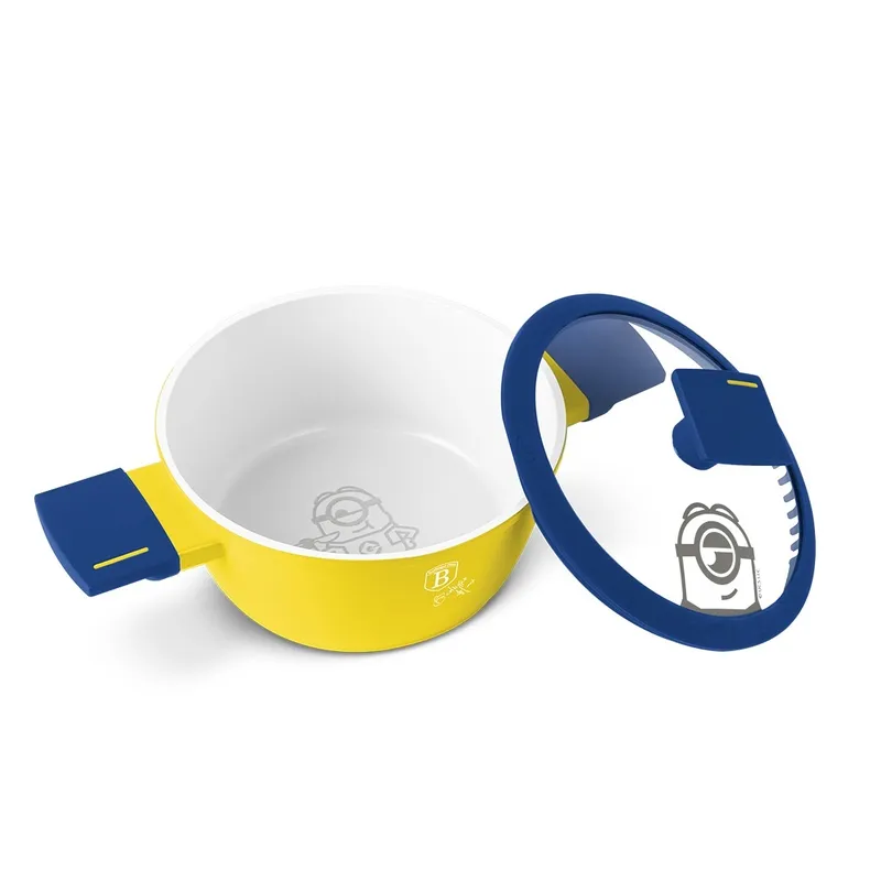 Rondel Mini Z Pokrywką 16 cm Minionki Collection BerlingerHaus BH-8455MN