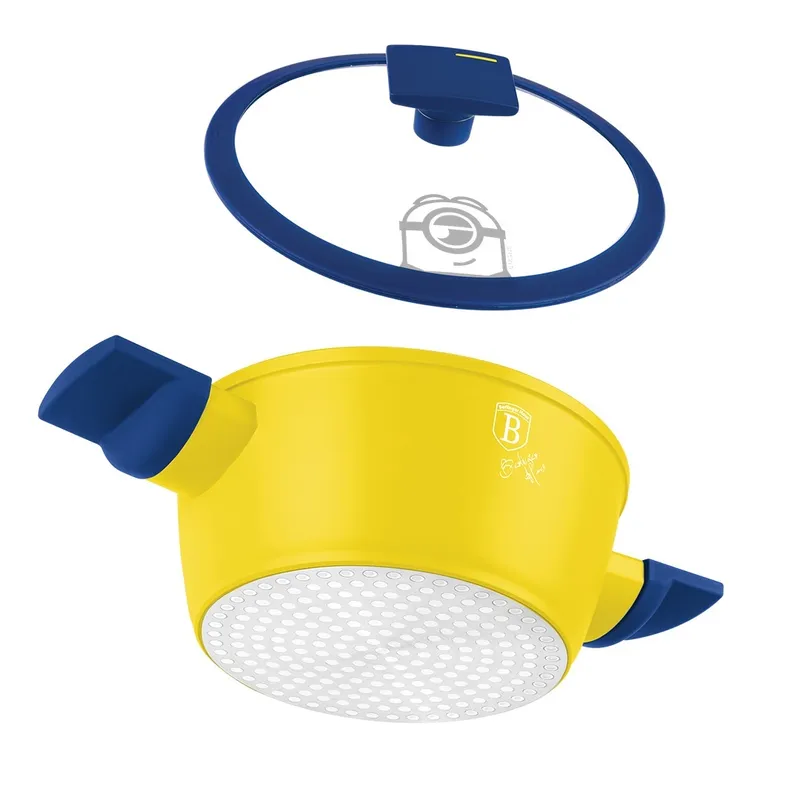 Rondel Mini Z Pokrywką 16 cm Minionki Collection BerlingerHaus BH-8455MN
