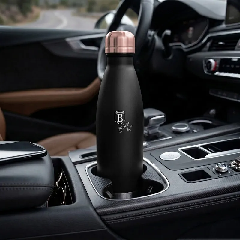 Termos | Kubek Termiczny 0,5l BerlingerHaus BH-8740 Black Rose Collection