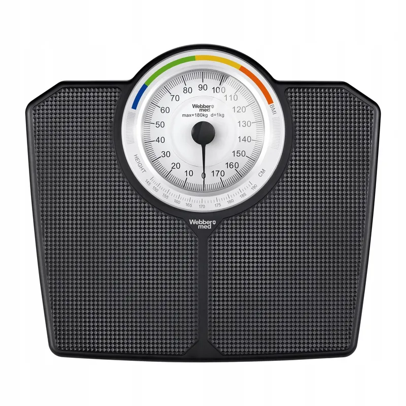 Klasyczna Waga Łazienkowa Mechaniczna Analogowa Do 180 kg