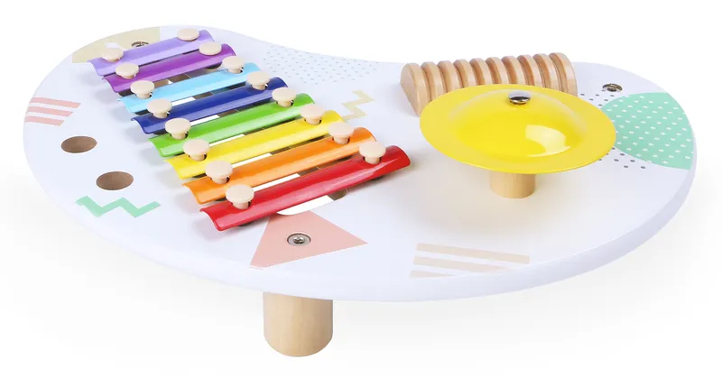 Stolik Z Instrumentami Stół Muzyczny Cymbałki +18M Premium