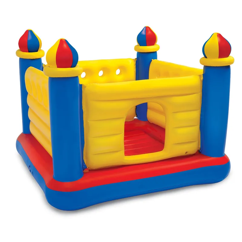 Dmuchana Trampolina Zamek Dla Dzieci 174x174x135 cm INTEX 48259